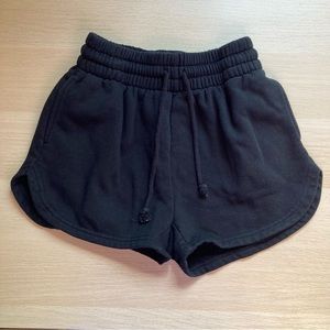 Wild Fable Sweats Shorts size XXS black sweatshirt shorts elastic waist